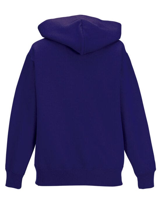 Russell Athletic 575B Russell Kids Hooded Sweatshirt - Purple