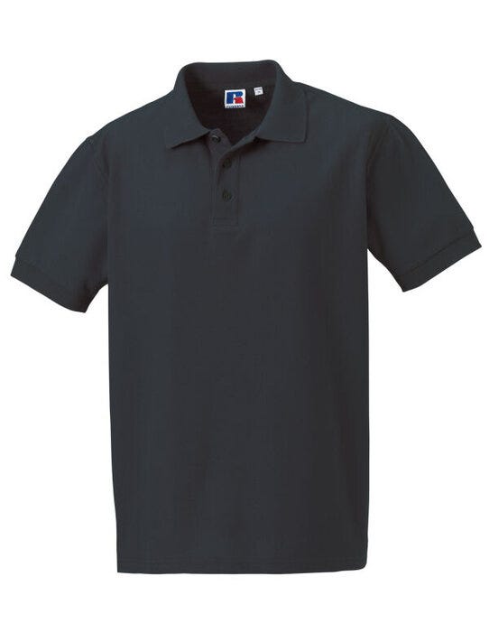 Russell Athletic 577M Russell Mens Ultimate Cotton Polo - Titanium