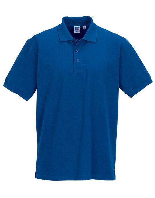 Russell Athletic 577M Russell Mens Ultimate Cotton Polo - Bright Royal