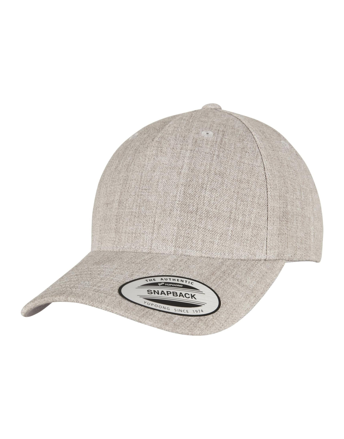 Flexfit 5789M YP Classics 5 Panel Premium Cap - Heather Grey