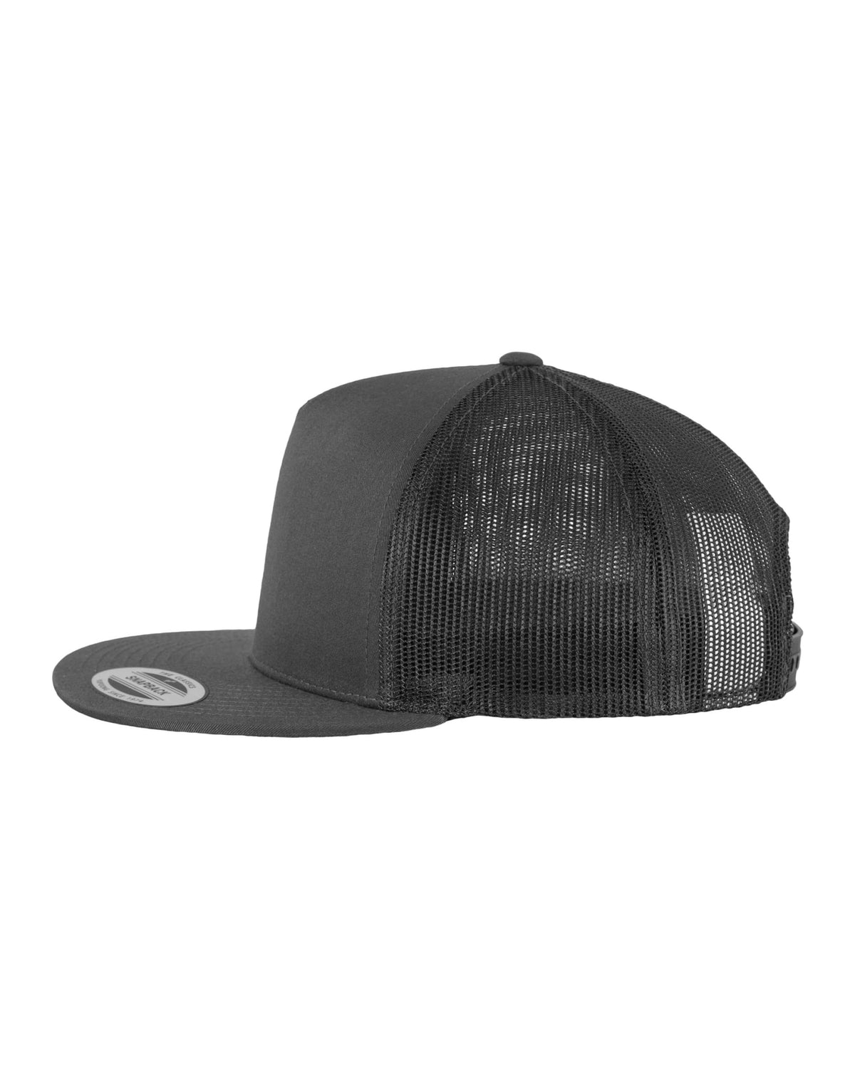 Flexfit 6006 Classic Trucker Cap - Charcoal