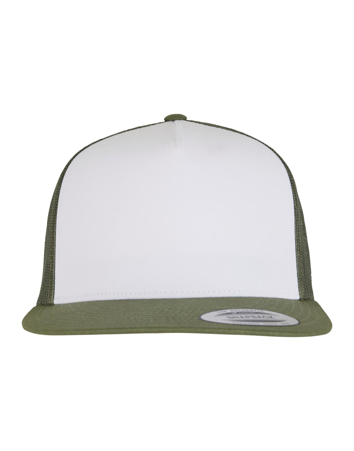 Flexfit 6006W Classic Trucker - Olive/White/Loden