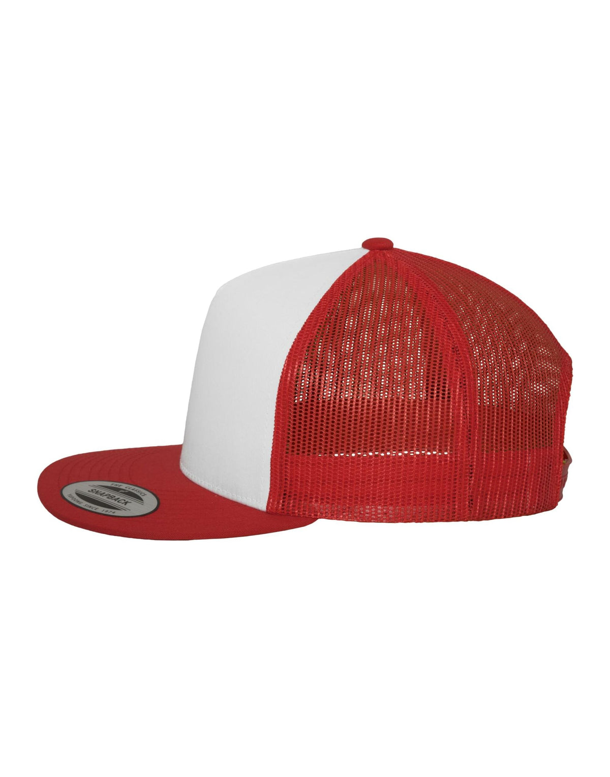 Flexfit 6006W Classic Trucker - Red/White/Red