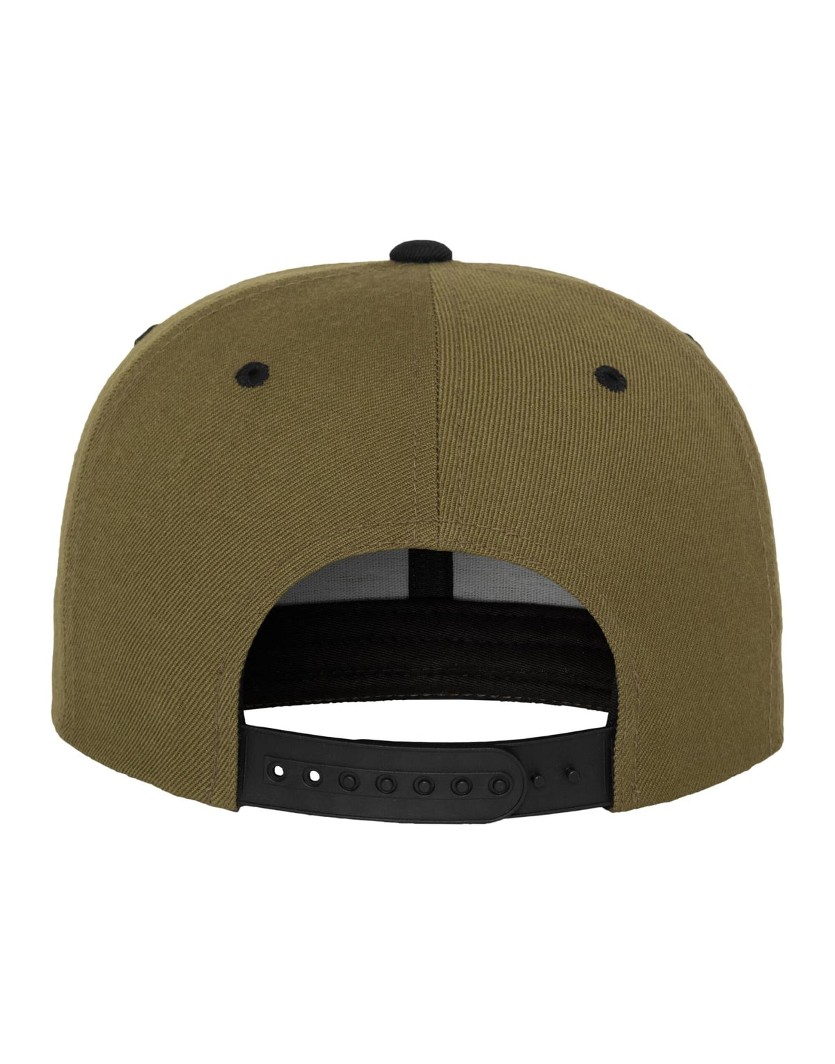 Flexfit 6089MT Two Tone Classic Snapback Cap - Olive/Black