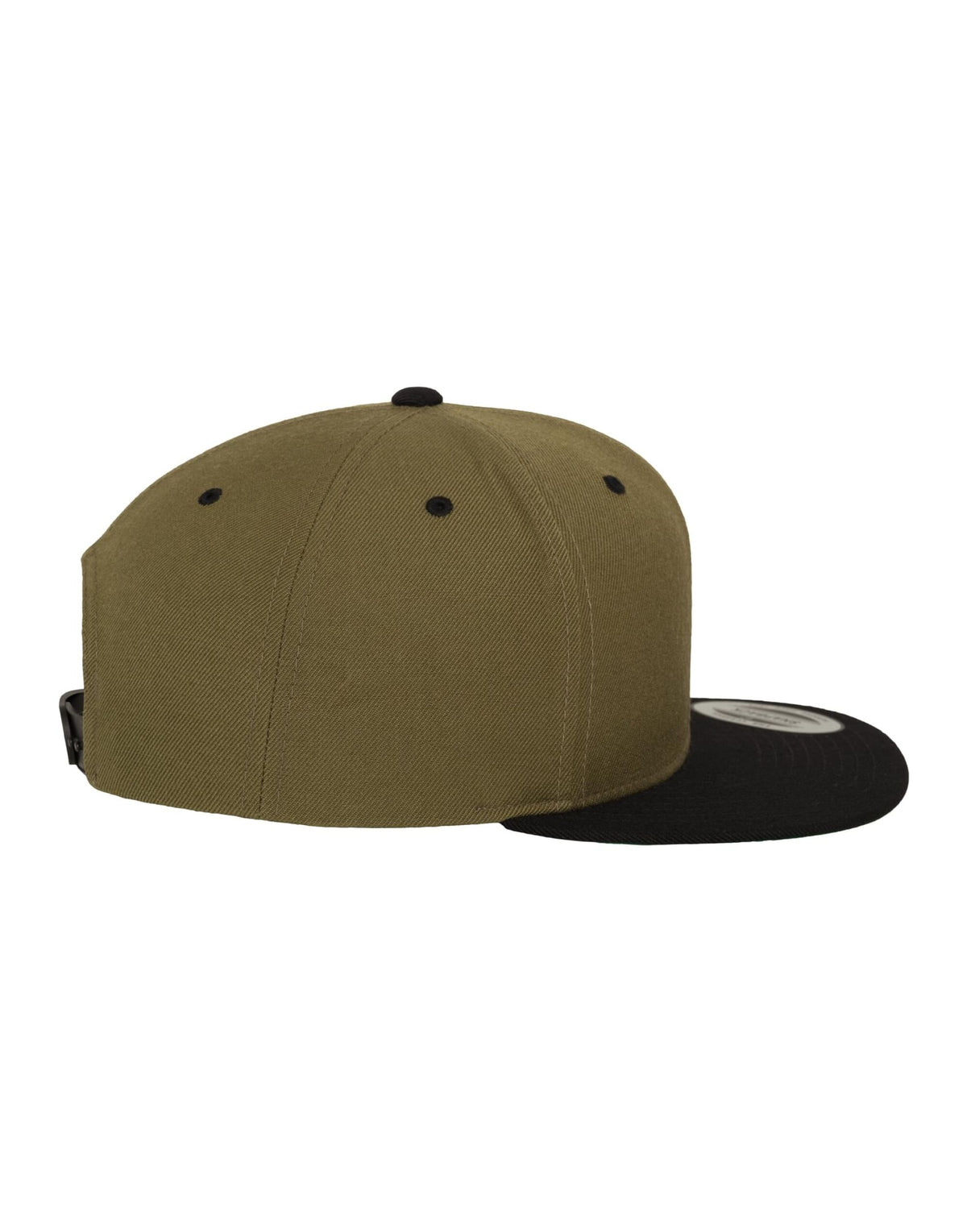 Flexfit 6089MT Two Tone Classic Snapback Cap - Olive/Black