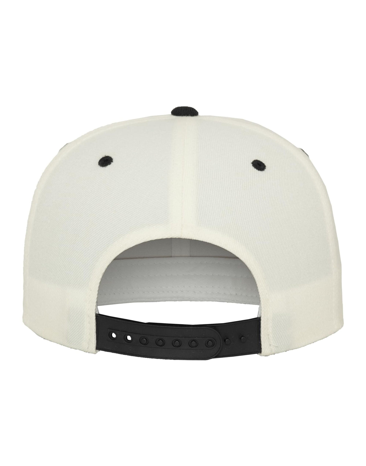 Flexfit 6089MT Two Tone Classic Snapback Cap - Natural/Black