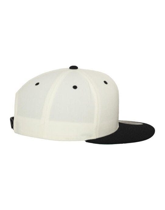 Flexfit 6089MT Two Tone Classic Snapback Cap - Natural/Black