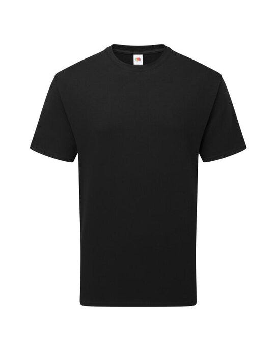Fruit Of The Loom 61362 FOTL Pure Cotton T - Black