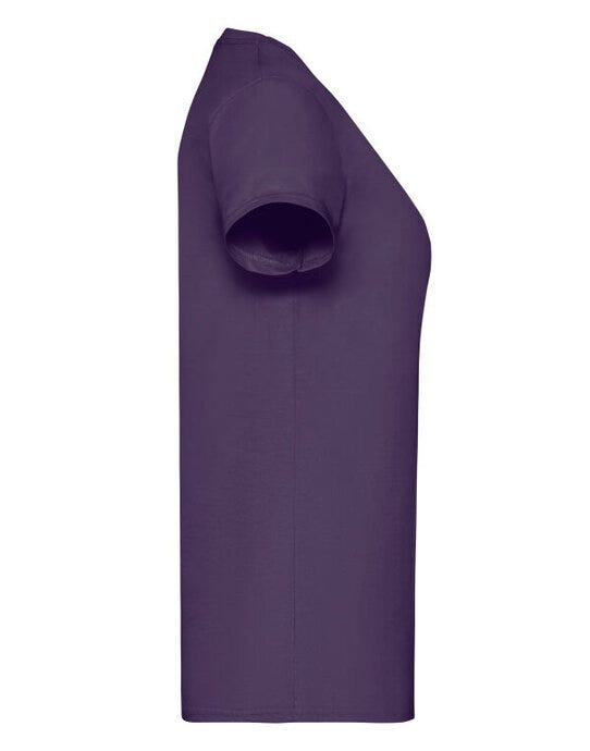 Fruit Of The Loom 61372 FOTL Ladies Valueweight T - Purple