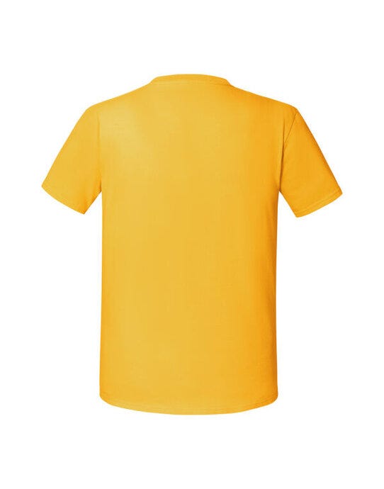 Fruit Of The Loom 61422 FOTL Mens Ringspun Premium T - Sunflower