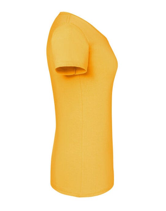 Fruit Of The Loom 61424 FOTL Ladies Ringspun Premium T - Sunflower