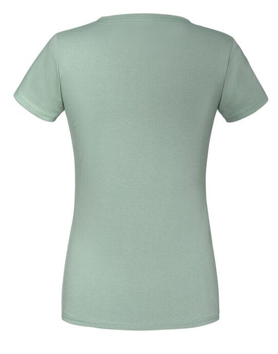 Fruit Of The Loom 61424 FOTL Ladies Ringspun Premium T - Sage