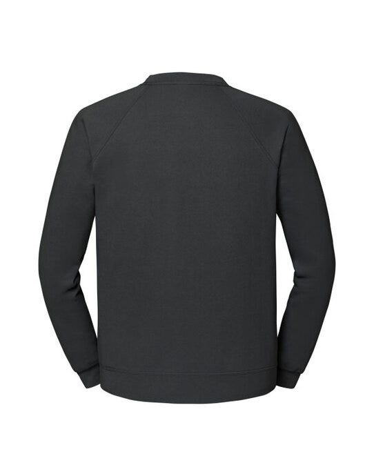 Fruit Of The Loom 62216 FOTL Mens Classic Raglan Sweat - Light Graphite