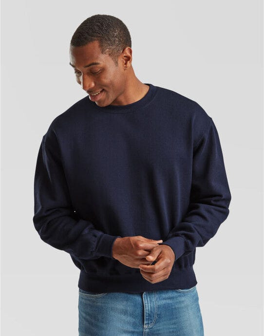 Fruit Of The Loom 62276 FOTL Supercotton Sweat - Deep Navy