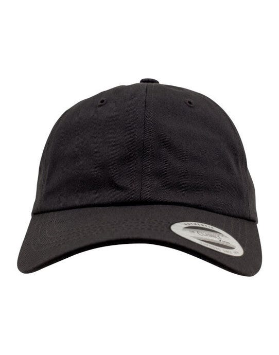 Flexfit 6245CM Low Profile Cotton Twill Cap - Black