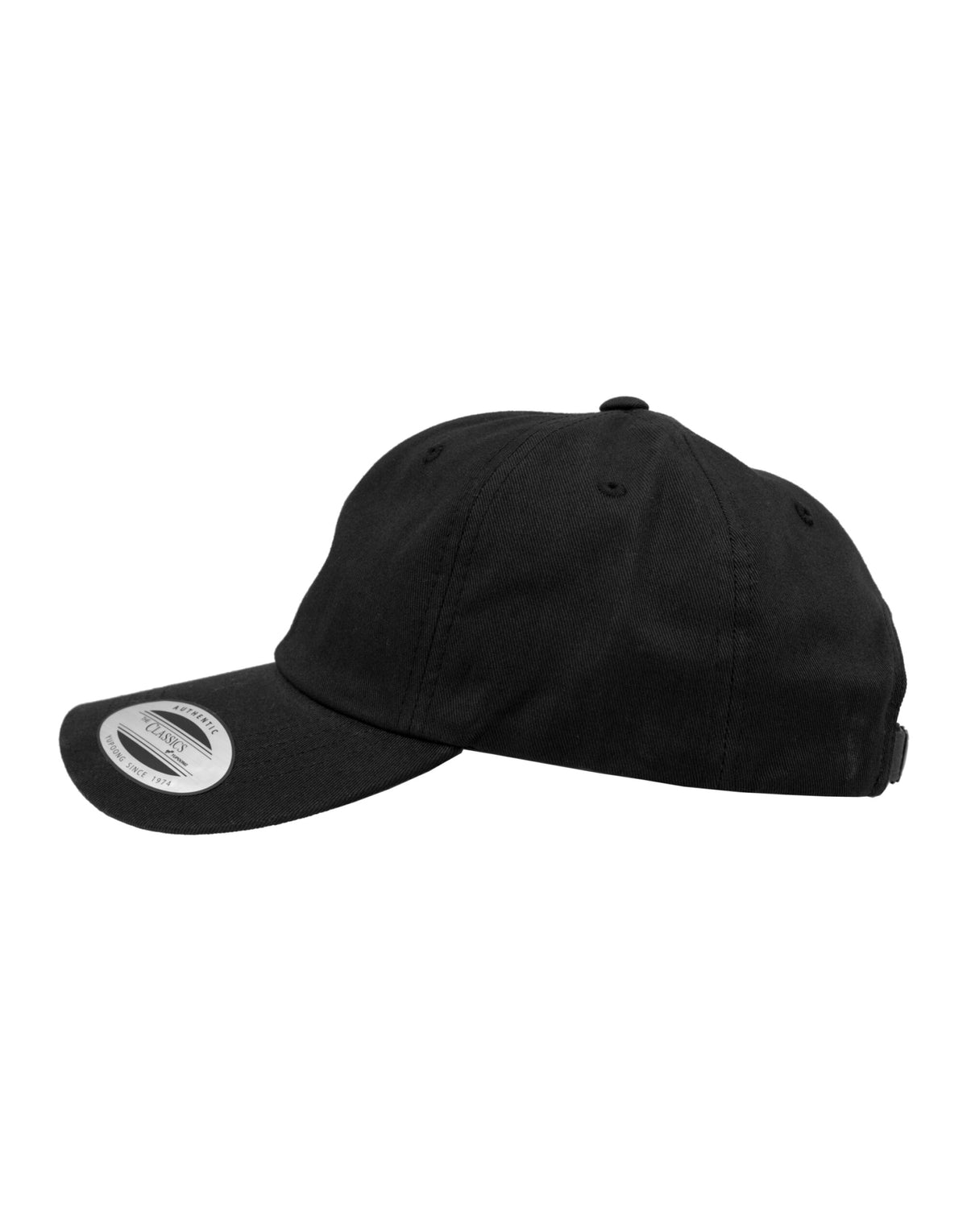 Flexfit 6245CM Low Profile Cotton Twill Cap - Black