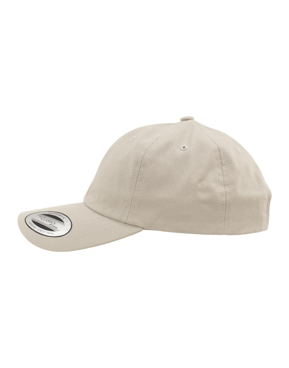 Flexfit 6245CM Low Profile Cotton Twill Cap - Stone