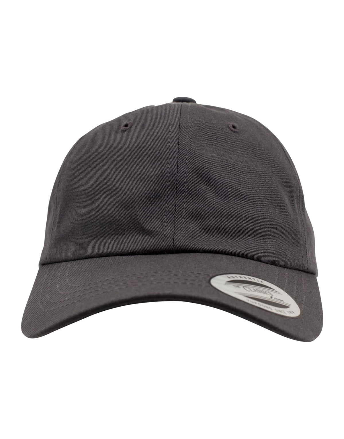 Flexfit 6245CM Low Profile Cotton Twill Cap - Dark Grey