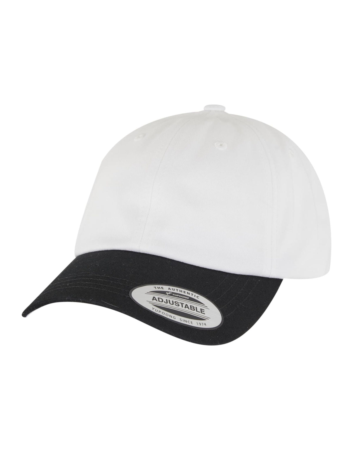 Flexfit 6245CMT Low Profile 2-Toned Classic Cap - White/Black
