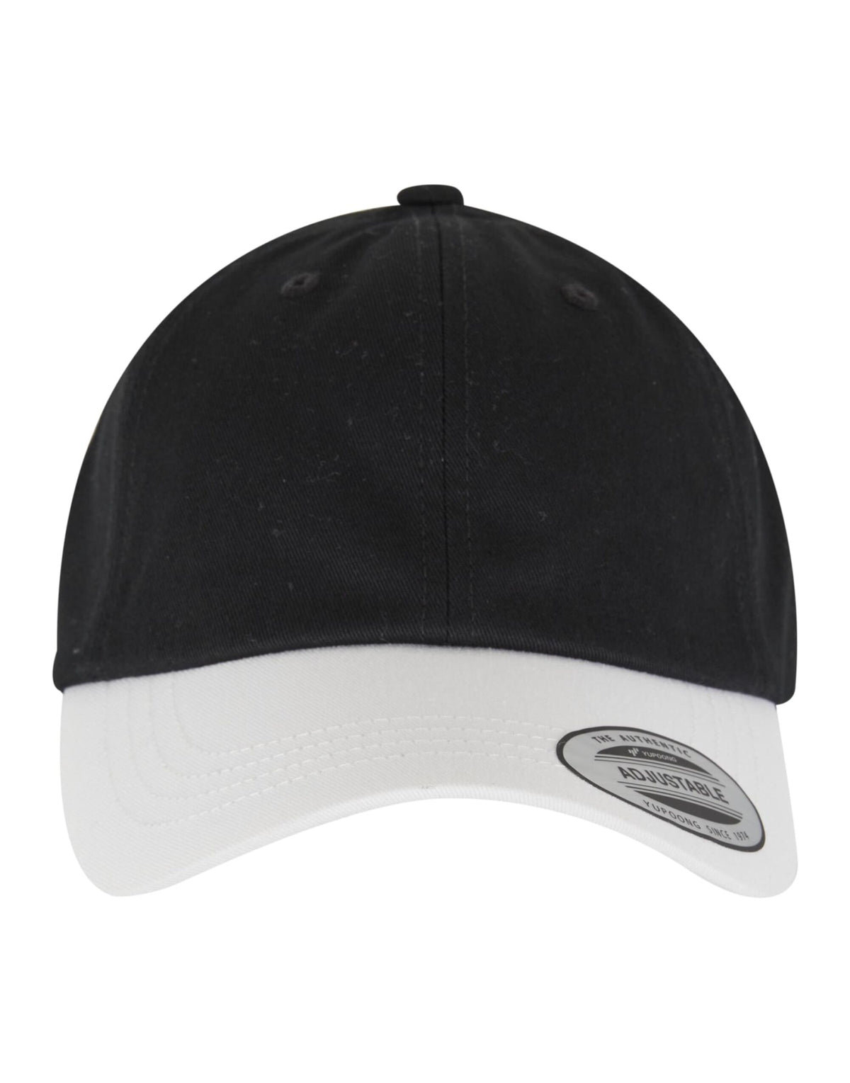 Flexfit 6245CMT Low Profile 2-Toned Classic Cap - Black/White
