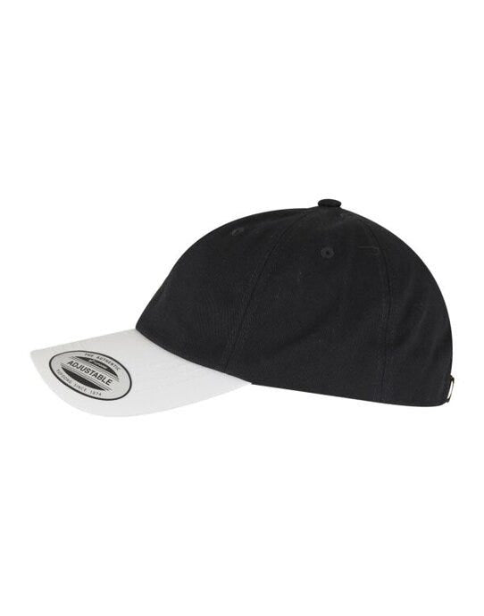 Flexfit 6245CMT Low Profile 2-Toned Classic Cap - Black/White