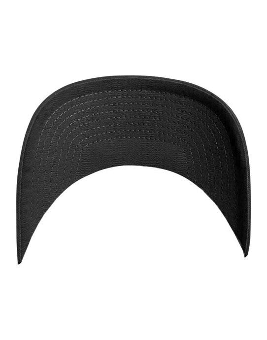 Flexfit 6277 Wooly Combed Cap - Black/Black