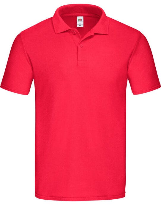 Fruit Of The Loom 63050 FOTL Original Polo - Red