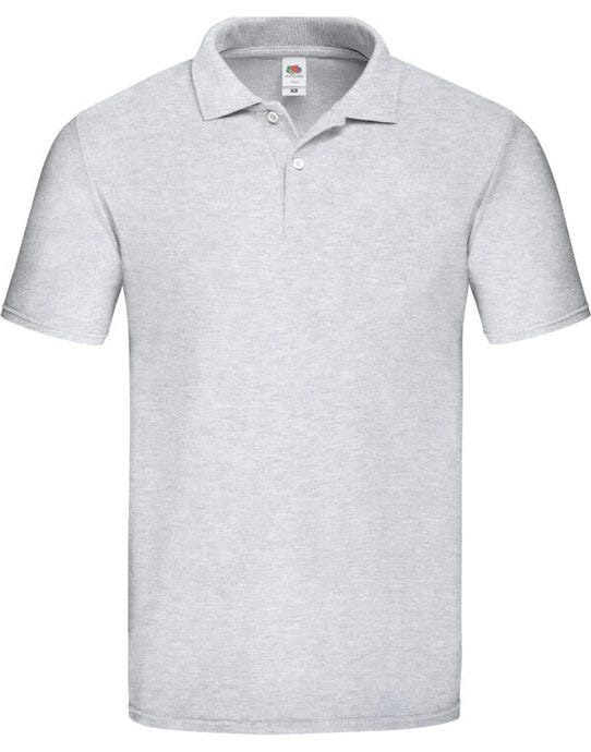 Fruit Of The Loom 63050 FOTL Original Polo - Heather Grey