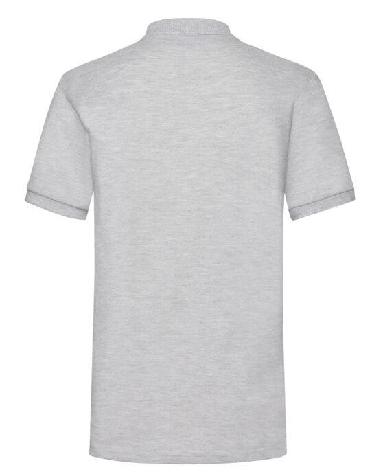 Fruit Of The Loom 63204 FOTL Mens 65/35 Heavy Polo - Heather Grey