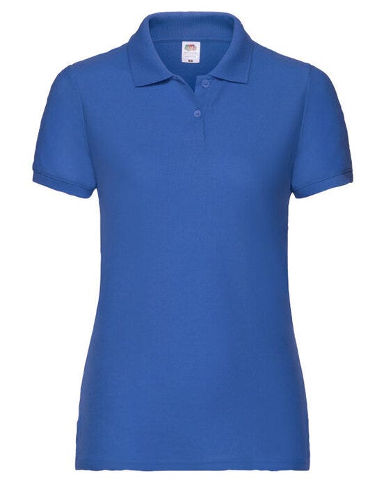 Fruit Of The Loom 63212 FOTL Ladies 65/35 Polo - Royal