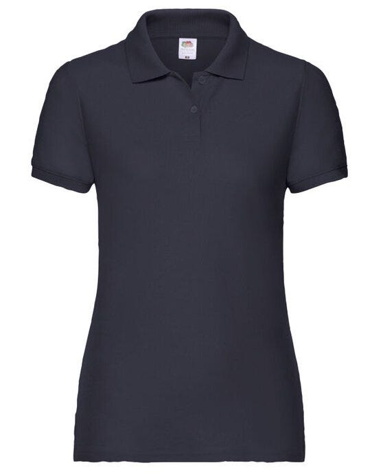 Fruit Of The Loom 63212 FOTL Ladies 65/35 Polo - Deep Navy