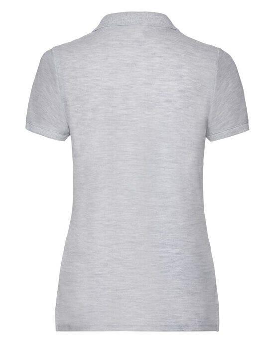 Fruit Of The Loom 63212 FOTL Ladies 65/35 Polo - Heather Grey