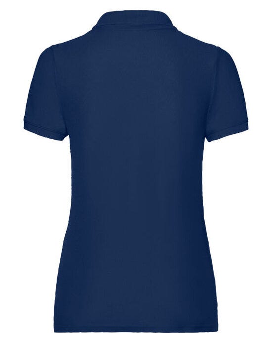 Fruit Of The Loom 63212 FOTL Ladies 65/35 Polo - Navy Blue