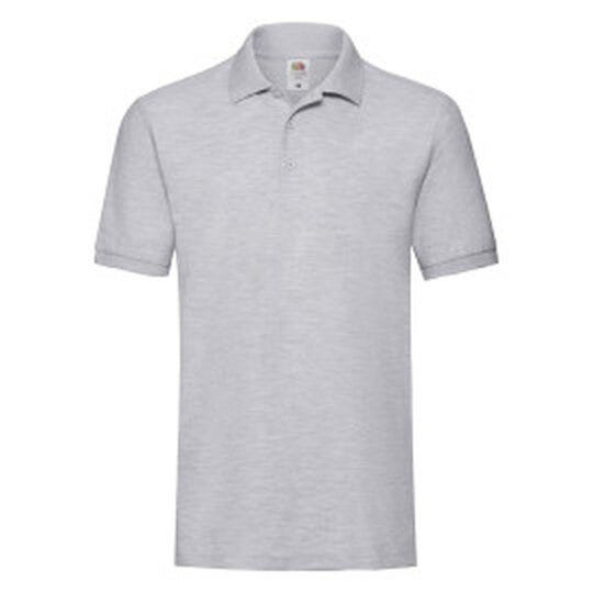 Fruit Of The Loom 63218 FOTL Mens Premium Polo - Heather Grey