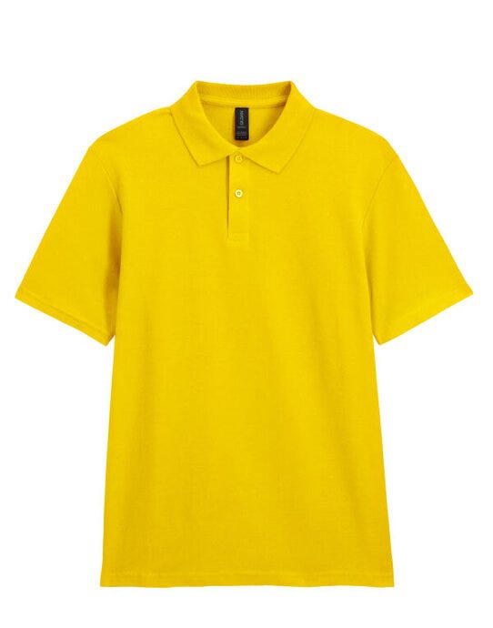 Gildan 64800 Softstyle Adult Double Pique Polo - Daisy