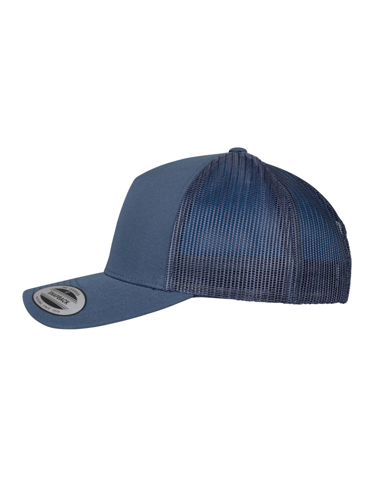 Flexfit 6506 5 Panel Retro Trucker Cap - Navy