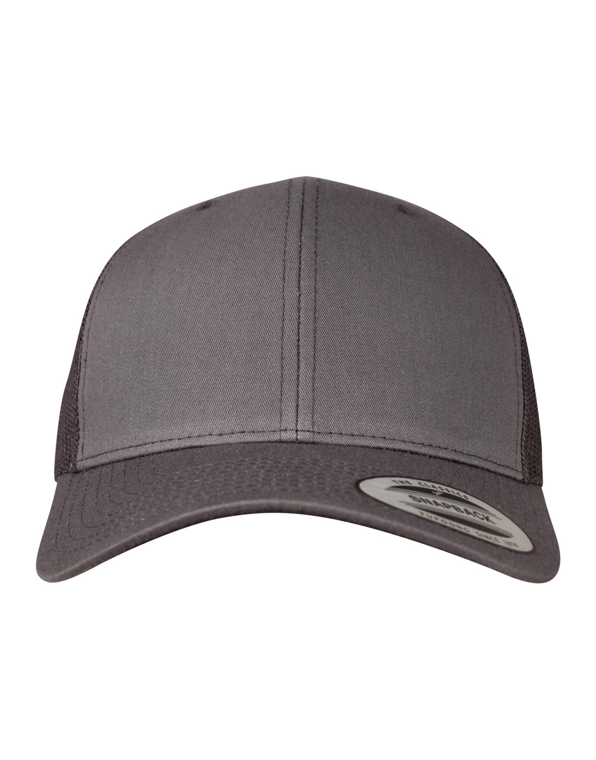 Flexfit 6606 Retro Trucker Cap - Dark Grey