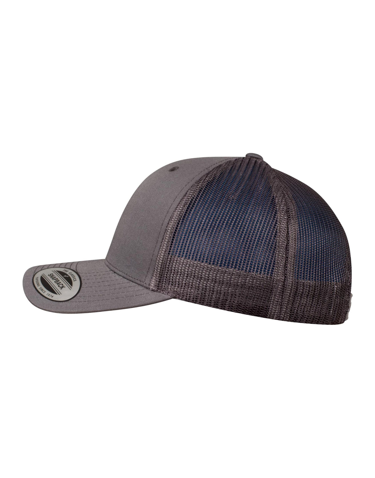 Flexfit 6606 Retro Trucker Cap - Dark Grey
