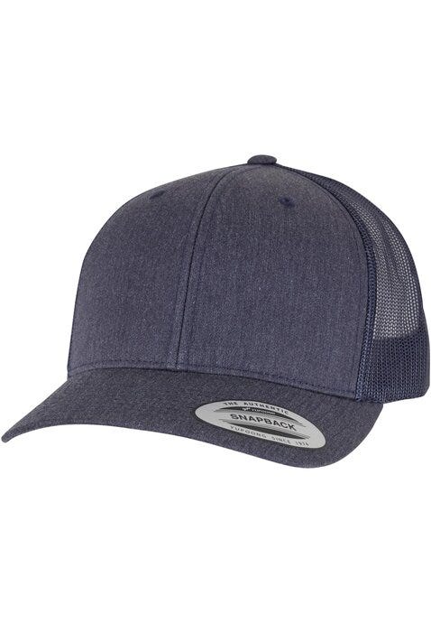 Flexfit 6606 Retro Trucker Cap - Heather Navy