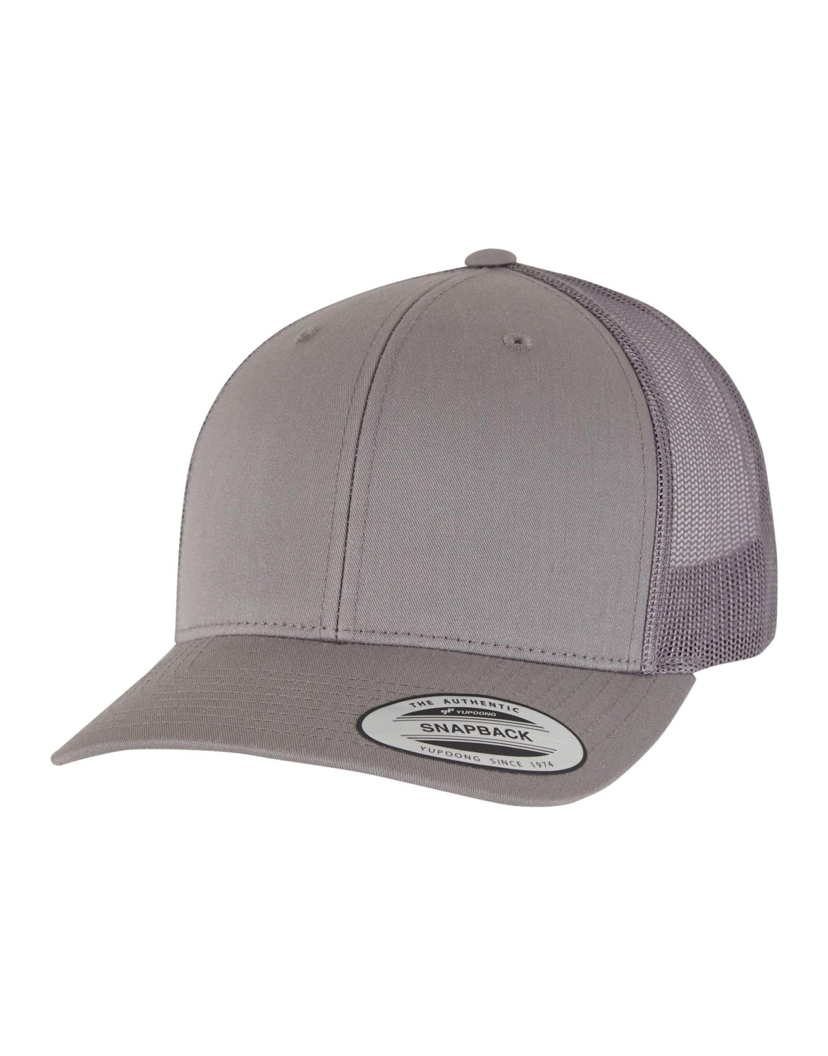 Flexfit 6606 Retro Trucker Cap - Steel Grey