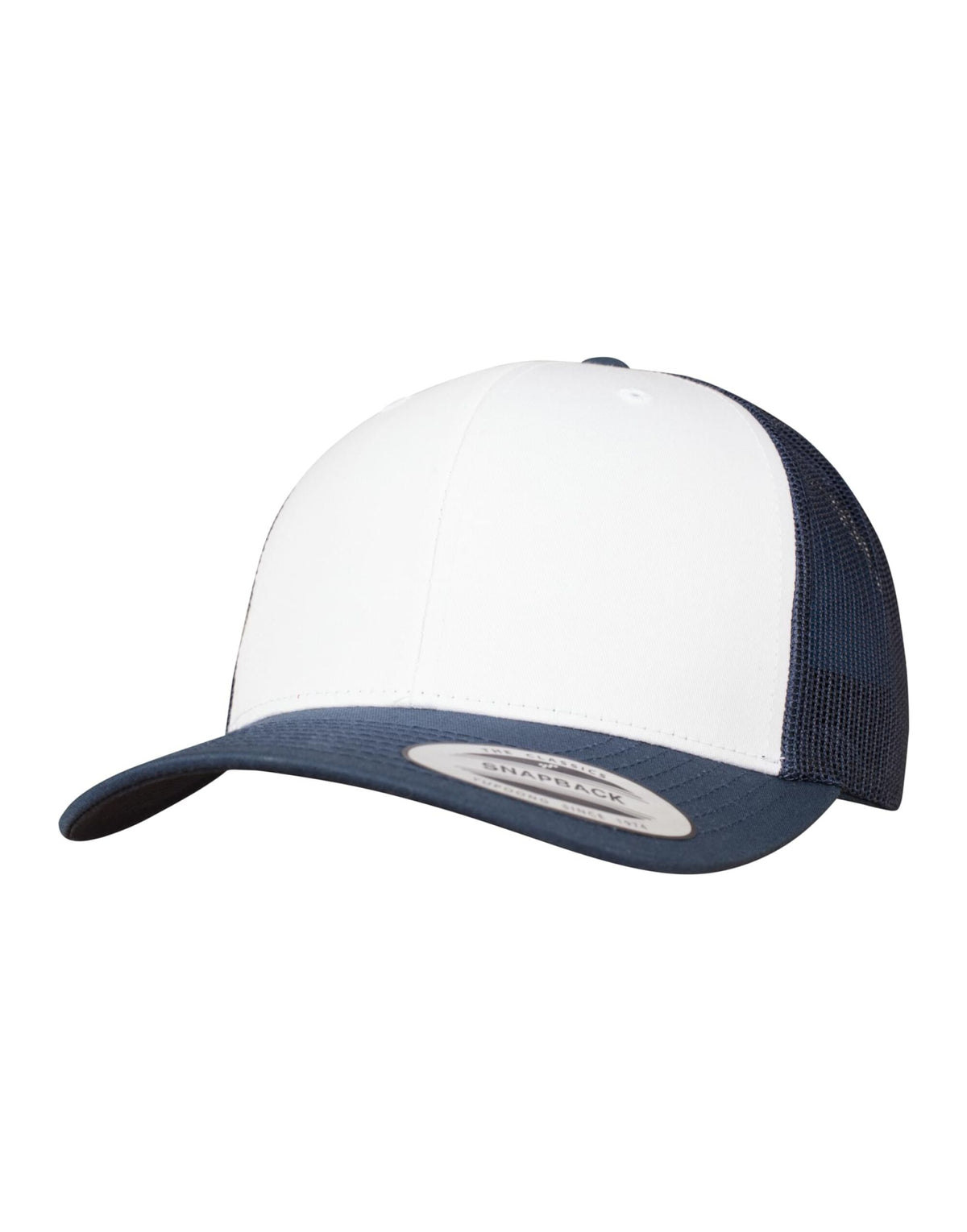 Flexfit 6606CF Retro Trucker Colored Front - Navy/White/Navy