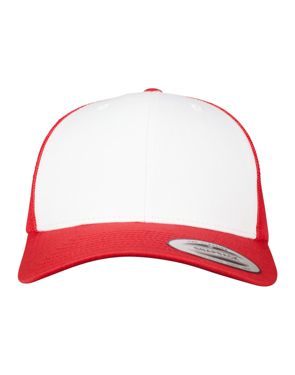 Flexfit 6606CF Retro Trucker Colored Front - Red/White/Red