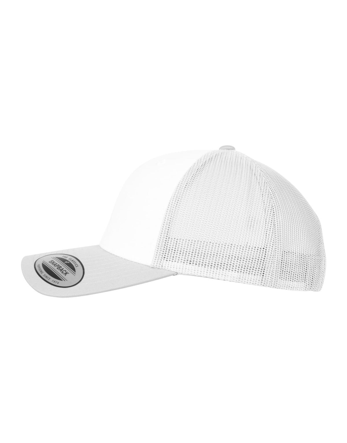 Flexfit 6606CF Retro Trucker Colored Front - Silver/White/Silver