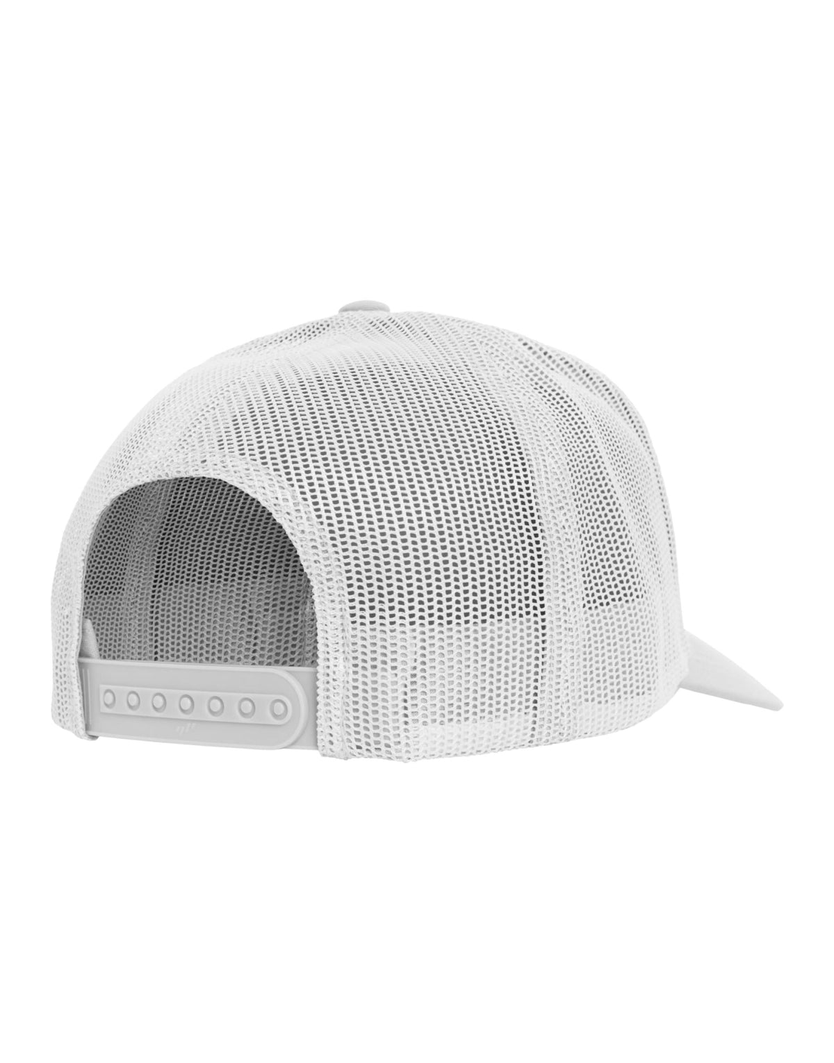 Flexfit 6606CF Retro Trucker Colored Front - Silver/White/Silver