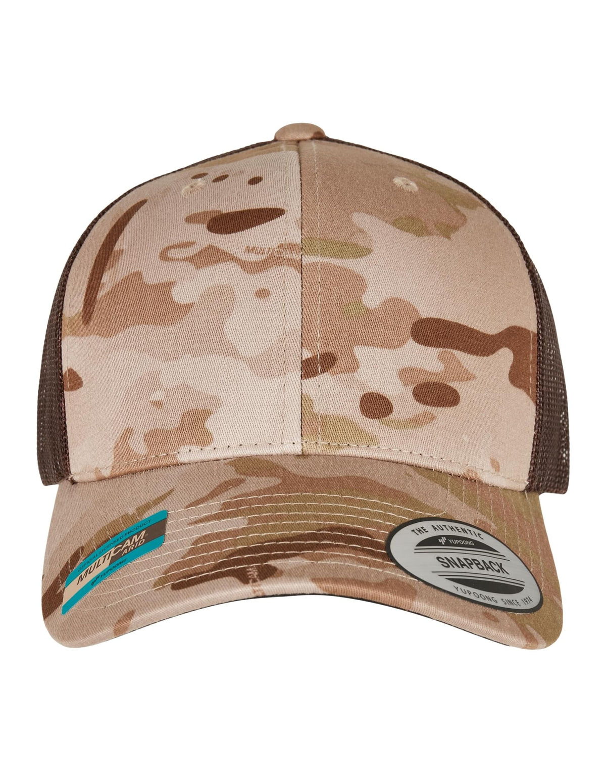 Flexfit 6606MC Retro Trucker Multicam - Arid/Brown