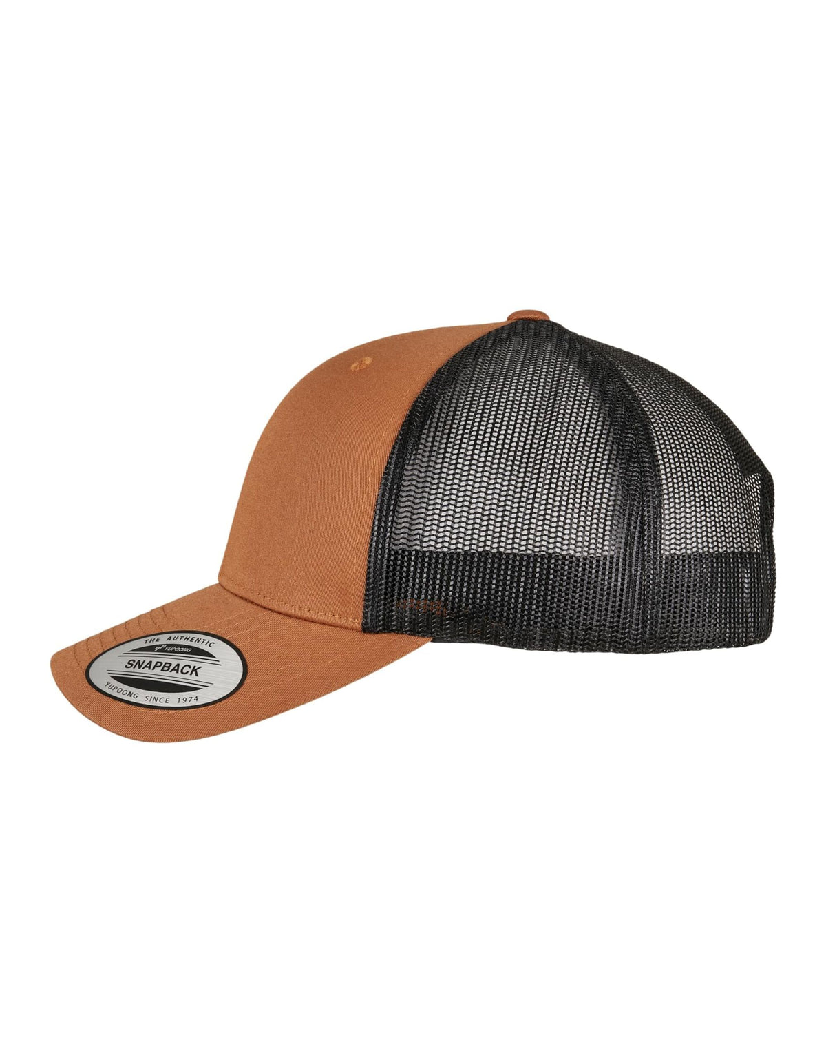 Flexfit 6606T Retro Trucker Two Tone Cap - Caramel/Black