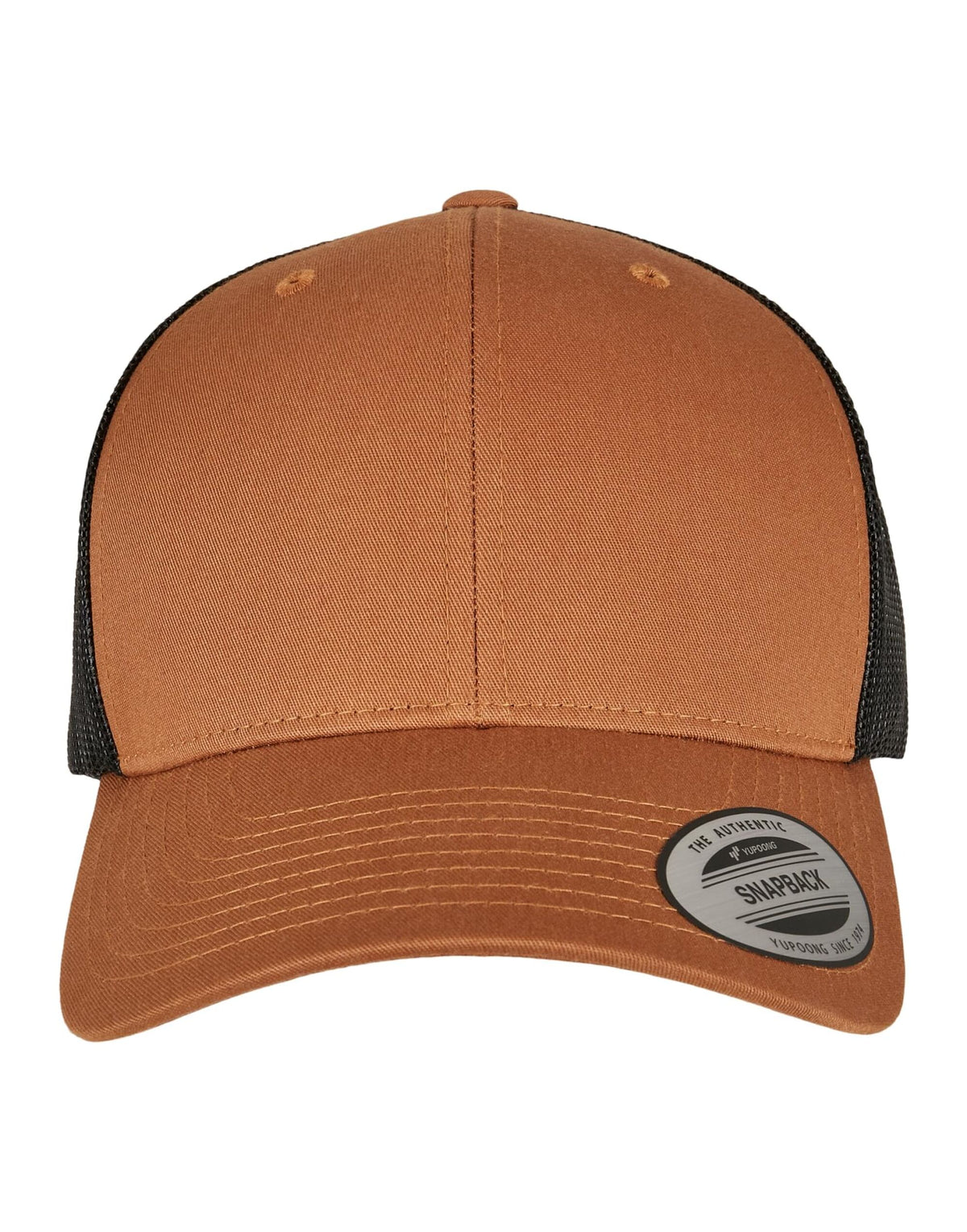 Flexfit 6606T Retro Trucker Two Tone Cap - Caramel/Black