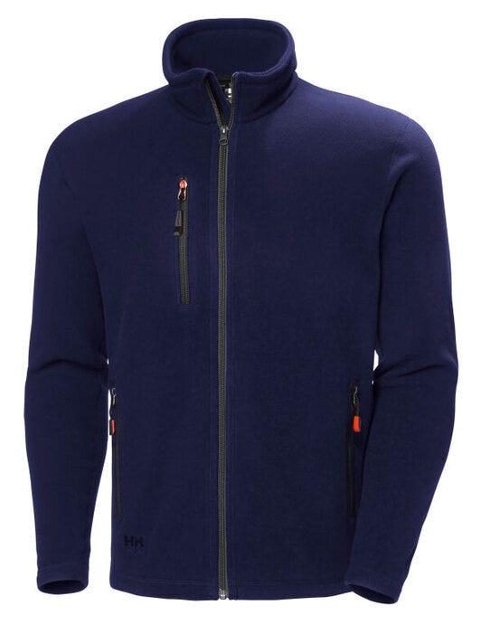 Helly Hansen 72026 Oxford Fleece Jacket - Navy Blue