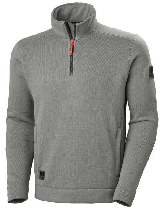 Helly Hansen 72251 Kensignton 1/2 Zip Fleece - Mid Grey