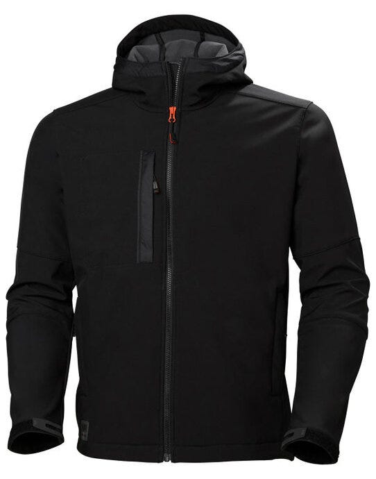 Helly Hansen 74230 Kensington Hooded Softshell - Black